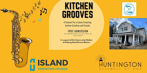 Immagine principale di Kitchen Grooves: A Concert for A Cause in Support of The Community Kitchen at HHRM 