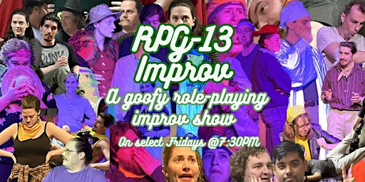 Imagem principal do evento RPG-13: A Role Playing & Improv Comedy Show