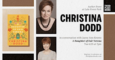 Imagem principal de Christina Dodd with Jayne Ann Krentz — 'A Daughter of Fair Verona'
