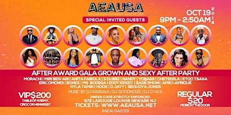 African Entertainment Awards, USA After Party primary image