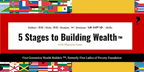 5 Stages to Building Wealth Bootcamp (Springfield, MA)
