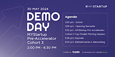 Imagem principal do evento MYStartup Pre-Accelerator Cohort 3 Demo Day