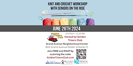 Free knit and crochet Workshop Class at Grand Ave Neighborhood Center