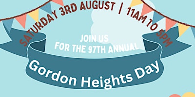 Image principale de 97th Annual Gordon Heights Day Parade & Celebration