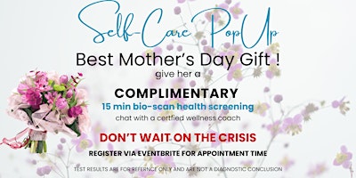 Imagen principal de Mother's Day Self Care Popup