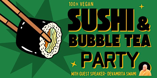 Primaire afbeelding van Sushi & Bubble Tea Party