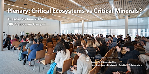 Imagen principal de Plenary: Critical Ecosystems vs Critical Minerals?
