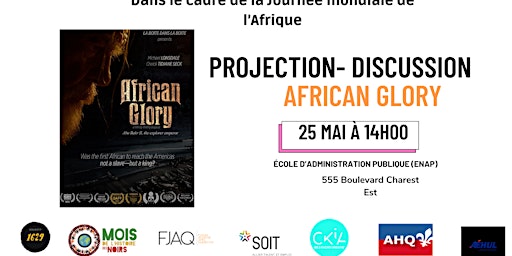 Projection -discussion du documentaire African Glory primary image