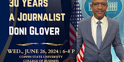 30 Years a Journalist: Doni Glover  primärbild