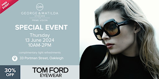 Image principale de Tom Ford Eyewear VIP Event