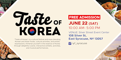 Immagine principale di Taste of Korea in Syracuse 