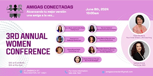 Amigas Conectadas - 3rd Annual Women Conference primary image