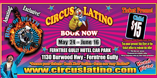 Circus Latino in Ferntree Gully! primary image