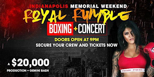 ROYAL RUMBLE❗️ Boxing & Concert TICKETS primary image
