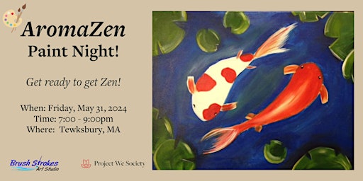 Imagem principal do evento AromaZen Paint Night!