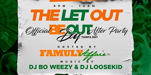 Imagen principal de The Let Out: Official Be Out Day Tampa After Party