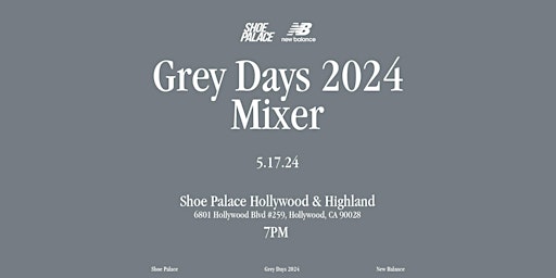 Imagem principal do evento Grey Days 2024