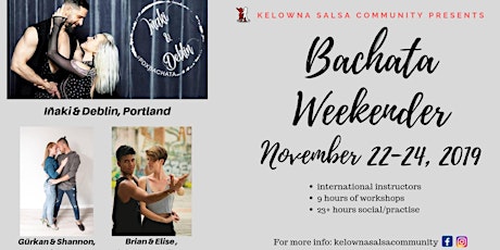 Kelowna Bachata Weekender primary image