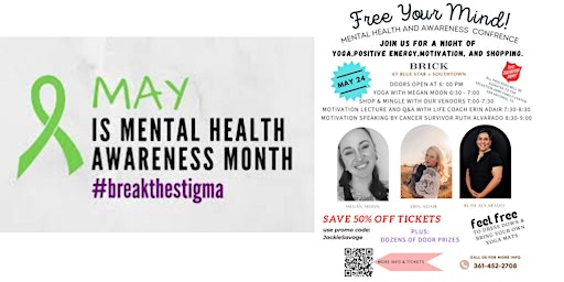 Primaire afbeelding van FREE YOUR MIND (A Women’s Mental Health Awareness  Conference)
