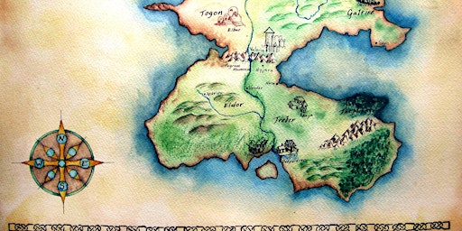 Hauptbild für Bring your Fantasy Map to life in Watercolor
