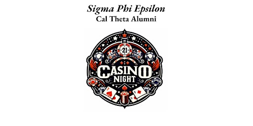 Image principale de Annual Cal Theta Alumni Casino Night