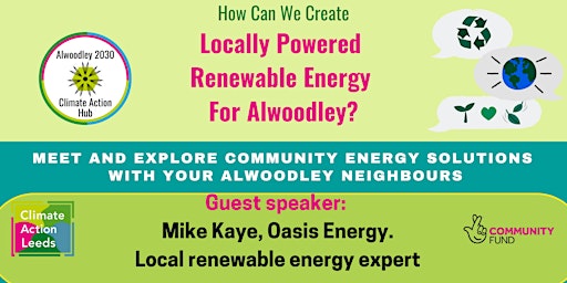Imagem principal do evento Alwoodley Community Energy Solutions - A Community Exploration