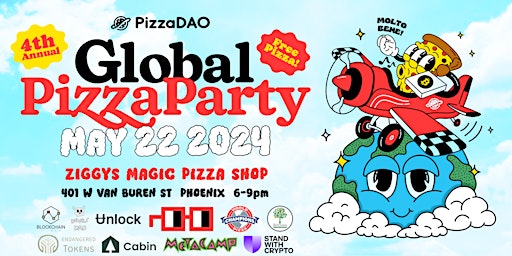 Image principale de Global Pizza Party by PizzaDAO