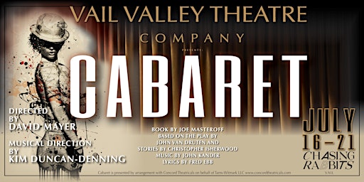 Image principale de VVTC Presents: Cabaret!