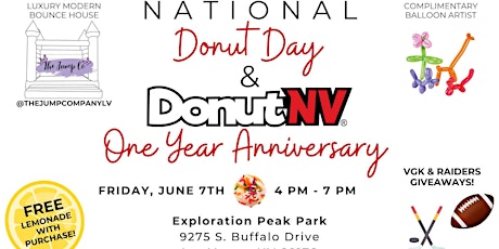 DonutNV One Year Anniversary on National Donut Day!!