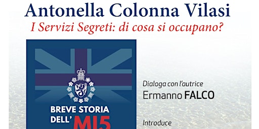 Conferenza sull'intelligence di Antonella Colonna Vilasi a Montesilvano primary image