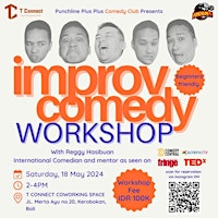 Immagine principale di Improv Comedy Workshop with Reggy Hasibuan in Kerobokan, Bali 