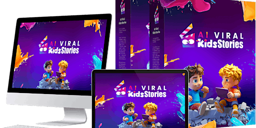 AI Viral Kids Stories OTO 2024 – Transform 2-Minute Kids’ Stories into a Go primary image