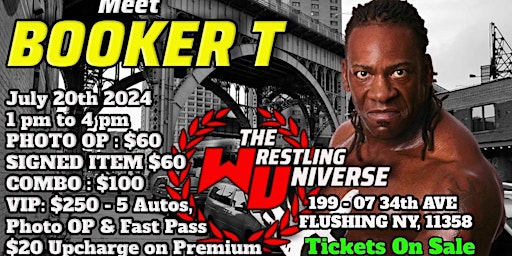 Imagem principal do evento Booker T at Wrestling Universe