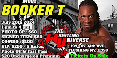 Booker T at Wrestling Universe