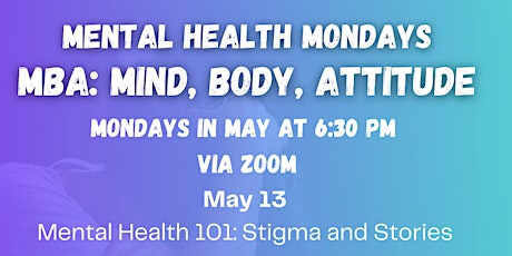 Mental Health Monday - Stigma and Stories