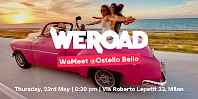 Imagem principal do evento WeRoad | WeMeet @Ostello Bello (all expats are welcome!)