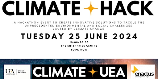 Imagem principal do evento UEA Climate Hack