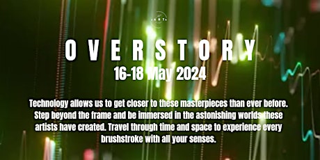 'Overstory' digital art experience in Hoxton