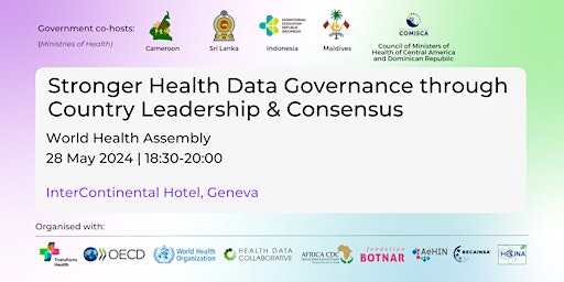 Image principale de Stronger Health Data Governance through Country Leadership and Consensus