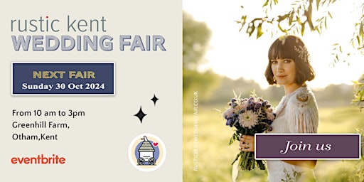 The Rustic Kent Wedding Fair - Sunday 20th October 2024 primary image