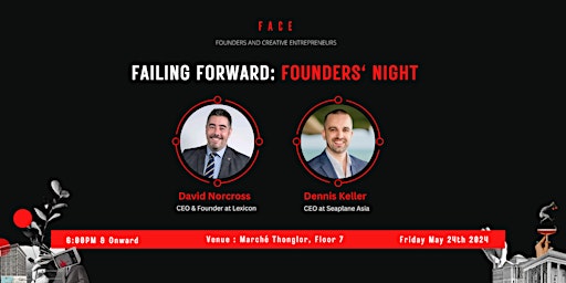 Imagem principal do evento Failing Forward: Founders' Night