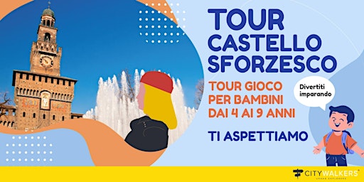 Imagem principal de MILANO - Tour gioco per bambini: il Castello Sforzesco