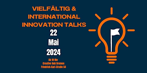 Immagine principale di Vielfältig & International - Innovation Talks 