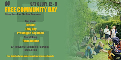 Imagem principal do evento FREE Community Day - Sidney Nolan Trust