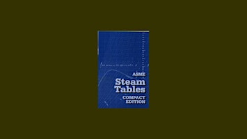 Image principale de pdf [download] Asme Steam Tables Compact Edition (Crtd) by American Society
