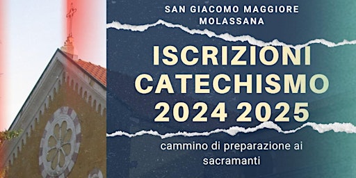 Imagem principal do evento Catechismo San Giacomo Molassana