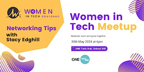 Networking Tips - Women in Tech Aberdeen Meet-up