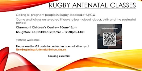 Boughton Lee (Rugby) Antenatal Class