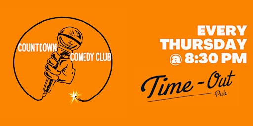 Primaire afbeelding van Countdown Comedy Club in English - Last Show of the Season!