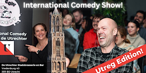 Imagem principal do evento International Comedy Showcase - Utreg Edition!